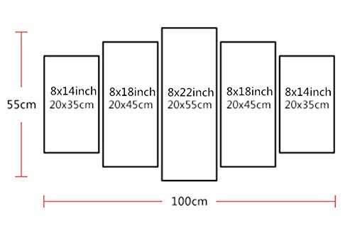 ZKPWLHS Impresiones sobre Lienzo Dead Redemption 2 Arthur Morgan 5 Piezas Juegos Banda Occidental Pintura Mural Juego Decoración del Hogar [A] Sin Marco