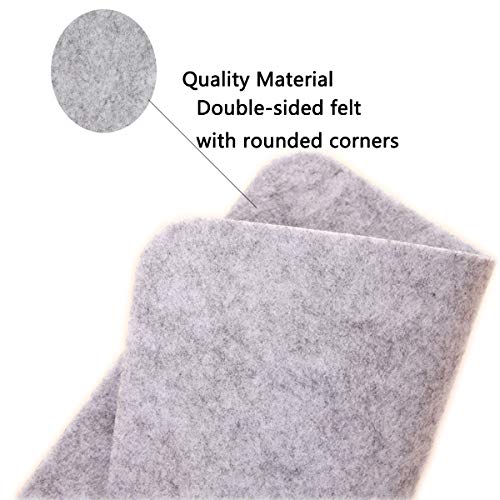 Zliger 10 Pcs Alfombrilla De Ratón Gaming,Antideslizante Mouse Pad Smooth Superficie Suave y Cómoda para Gamer y Office Trabajo