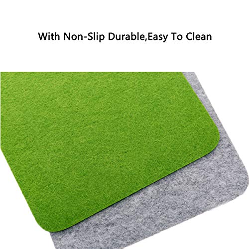 Zliger 10 Pcs Alfombrilla De Ratón Gaming,Antideslizante Mouse Pad Smooth Superficie Suave y Cómoda para Gamer y Office Trabajo