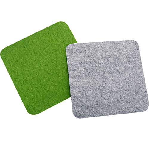 Zliger 10 Pcs Alfombrilla De Ratón Gaming,Antideslizante Mouse Pad Smooth Superficie Suave y Cómoda para Gamer y Office Trabajo