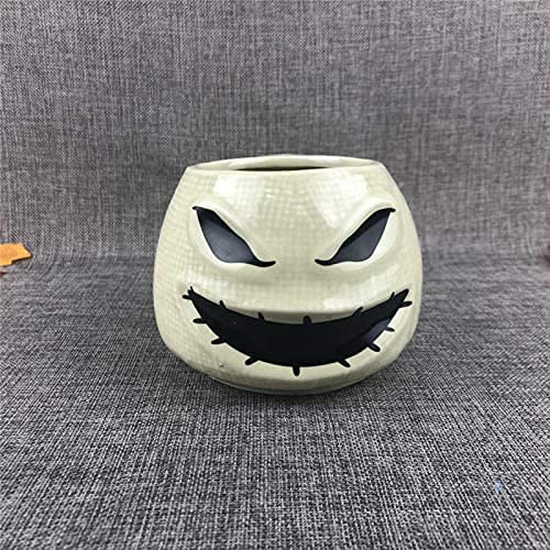 Zodensot The Nightmare Before Christmas Jack Skellington Sally Oogie Boogie Taza de café de cerámica de gran capacidad, 350 ml (Oogie Boogie)