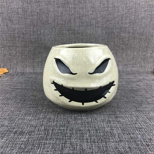 Zodensot The Nightmare Before Christmas Jack Skellington Sally Oogie Boogie Taza de café de cerámica de gran capacidad, 350 ml (Oogie Boogie)