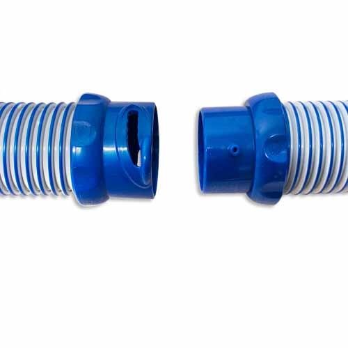 Zodiac W78055 - Juego de 6 Secciones de Mangueras Twist Lock, 6 x 1 m, para Limpiafondos de Piscina Hidráulicos, Color Azul