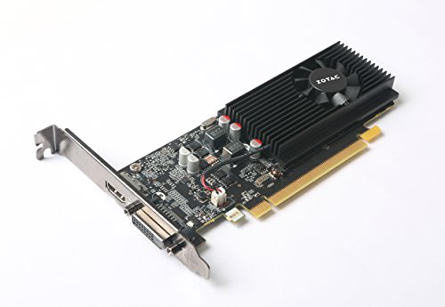 Zotac ZT-P10300A-10L GeForce GT 1030 2GB GDDR5 - Tarjeta gráfica (GeForce GT 1030, 2 GB, GDDR5, 64 bit, 6000 MHz, PCI Express 3.0)