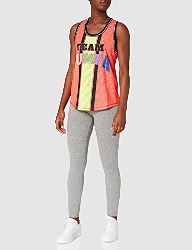 Zumba Entrenamiento Mesh Sexy Tank Tops Mujer Ropa Hippie Top Deportivo De Moda, Team Coral, XX-Large Womens