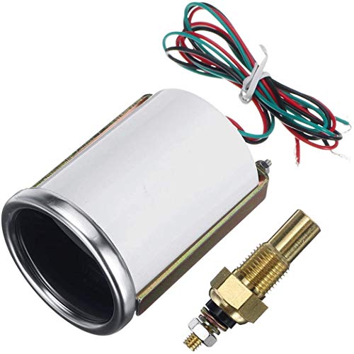 ZW18U PC 1 Perfectly Universal de 2 Pulgadas Coche Medidor de calibrador de Temperatura Tinte Fahren Fahrenheit Unidad Durable Mecánico Piezas de Repuesto