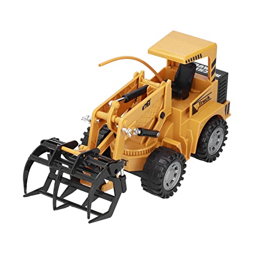 Zwinner Juguetes de Coche Vehículo de Ingeniería de Control Remoto de Simulación, Camión de Agarre de Madera RC Inalámbrico de 5 Canales 2.4G, Vehículos de Construcción para Niños, Niñas