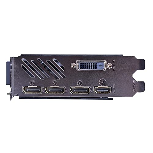 ZXCVBNM Tarjeta gráfica Juegos Fit for Gigabyte GTX 1060 6GB G1 Tarjeta de Video para Juegos NVIDIA GTX1060 6GB Tarjetas gráficas GPU Computadora de Escritorio Mapa de Juegos VGA 960750