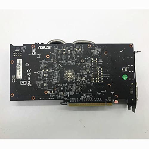 ZXCVBNM Tarjeta gráfica juegosFit for ASUS RX 570 Tarjeta de Video de 4GB GPU Radeon RX570 Tarjetas gráficas de 4GB AMD Mapa de Pantalla de Juegos de computadora 580560550 Tarjeta de Video VGA