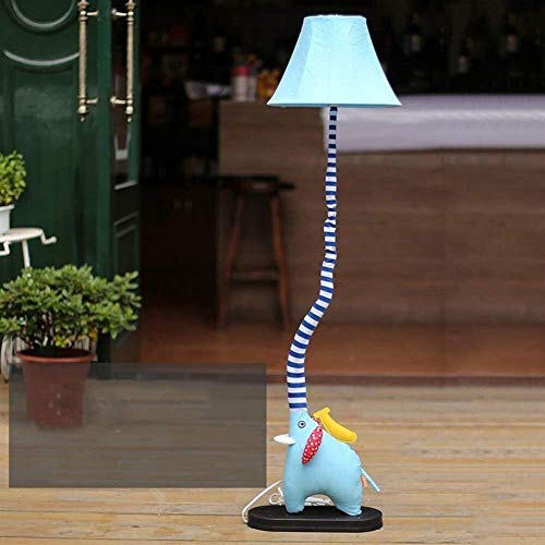 ZYLZL Children'S Room Floor Lamp Creative Bedroom Floor Lights for Living Room Vertical Kids Room Bedside Bulb Included,Button Model