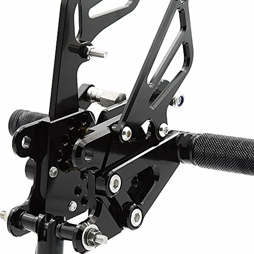 ZYYWGG Moto GP Reposapiés Juego Trasero Reposapiés Reposapiés Pedales Rearset,para   H = Onda CBR1000RR CBR 1000RR 1000 RR ABS 2008-2017 Oro