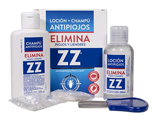 Zz Loción Antipiojos Y Champú, Tamaño Único, Pack de 1