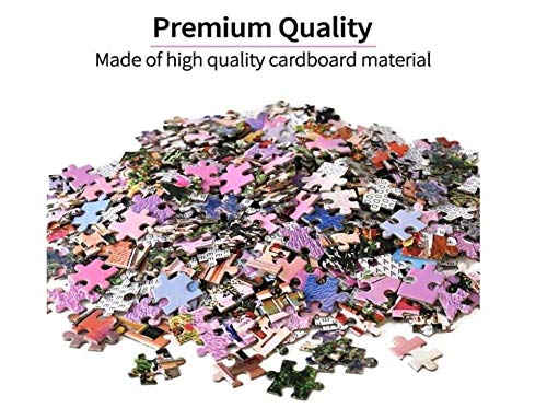 ZZHXSYH Paisaje De Vilnius Lituania 98 Piezas Wooden Jigsaw Puzzles Juego De Rompecabezas De Relajación Alivie El Estrés Juego Adulto La Pared del Hogar Pintura