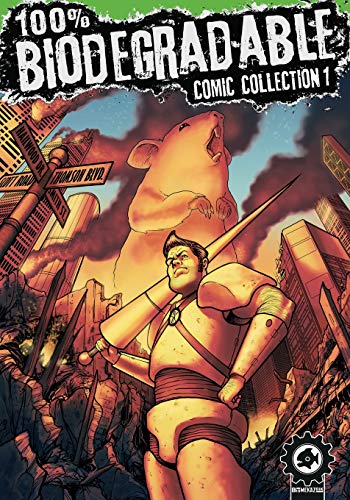 100% Biodegradable Comic Collection: An action packed sci fi adventure comics anthology from creators around the globe.