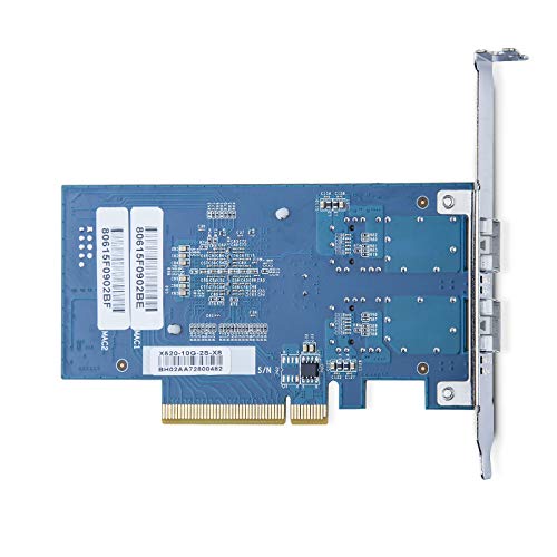 10Gtek® 10GbE PCIE Tarjeta de Red para Intel X520-DA2/ X520-SR2-82599ES Chip, Dual SFP+ Puertos, 10Gbit PCI Express x8 LAN Adapter, 10Gb Nic para Windows Server, Win8, 10, Linux