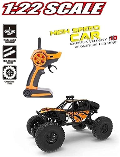 1:22 Anti-Collision Big Tire Shock Absorption RC Car Alloy 4WD Off-Road RC Vehicle 4x4 Big Foot Drifting Mountain Climbing Truck Festival Gifts for Children and Adults