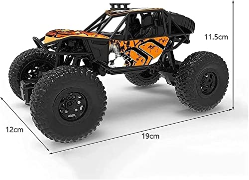 1:22 Anti-Collision Big Tire Shock Absorption RC Car Alloy 4WD Off-Road RC Vehicle 4x4 Big Foot Drifting Mountain Climbing Truck Festival Gifts for Children and Adults