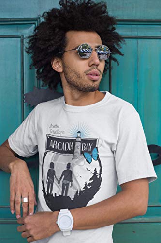 1602-Camiseta Premium Duo Cocept - Life is Strange (Blanca, XXL.)