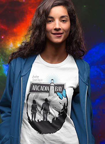 1602-Camiseta Premium Duo Cocept - Life is Strange (Blanca, XXL.)