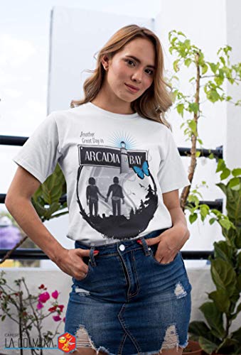 1602-Camiseta Premium Duo Cocept - Life is Strange (Blanca, XXL.)