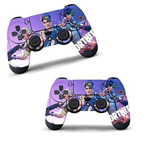 2 Pegatinas mando Ps4 Incluido un Juego de 2 Pegatinas de Controlador, anime dibujos animados figuras, pegatinas adhesivas (SKINS) (SKIN)
