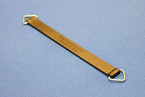200 mm x 16 mm (8 x 0,63 pulgadas) Motocicleta Moto Quad batería de goma anti-vibración retenedor correa soporte banda de retención con hebillas triangulares