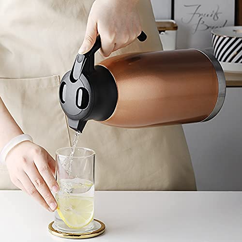 2000ml Large Capacity Thermos Insulation Pot Vacuum Flasks Tea Coffee Mug Water Jug