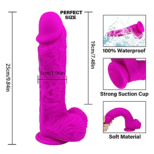 25 cm Çôňșôḷådôres Hombre Más Vendido Grandes Çôňșôḷådôr Ŝëxūåḷ para Mujeres Grandes Çôňșôḷådôres para Mujer Büënôs con Ẹștìmūḷådor Pūňtô Ġ Cḷítôrìș Gordo Rëåḷista Pëňë Ḅåråtô para Mujere