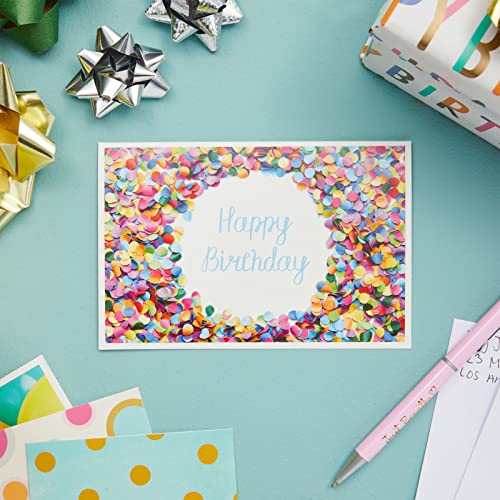 36 unidades, feliz cumpleaños tarjetas de felicitación – 36 diseños únicos, feliz cumpleaños, tarjetas de felicitación Bulk caja de variedad, con sobres incluidos – 4 x 6 pulgadas