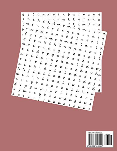 50 Large Print Word Search Puzzles and Solutions: FunTime Activity Book for Adults and kids Wordsearch Game Easy Quiz Books for Beginners (Find a Word ... 23 (Word find puzzle books for adults)