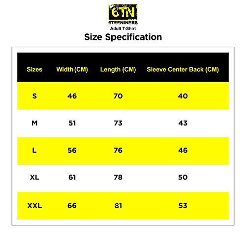 6TN Hombre Seleccione su Camiseta Divertida del Juego del Arma (XL, Azul Marino)