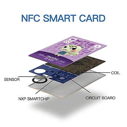 72 tarjetas de juego NFC para cruces de animales nuevos horizontes para Nintendo Switch