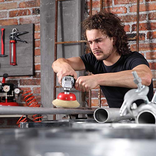 9 Pcs Cepillo de Alambre Revestido de Latón Juego de Cepillos, Cepillo de Lijado, Cepillo Metálico para Taladro Cepillo Taladro, Cepillo para Eliminación de óxido/Corrosión/Pintura para Madera y Metal