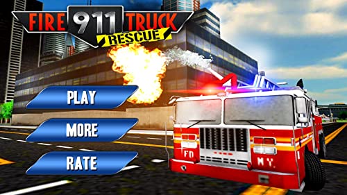 911 Fire Truck Rescue Driver Emergency Madness 3D: Rescue Simulator Adventure Mission Juego Gratis para Niños 2018