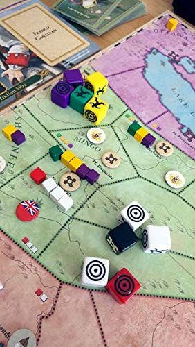 Academy Games ACA05354 1754 Conquest The French and Indian War Juego de Mesa