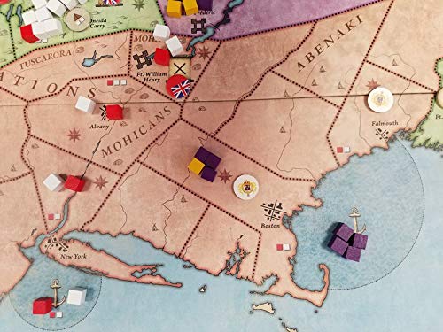 Academy Games ACA05354 1754 Conquest The French and Indian War Juego de Mesa