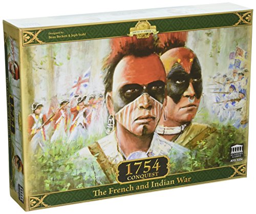 Academy Games ACA05354 1754 Conquest The French and Indian War Juego de Mesa