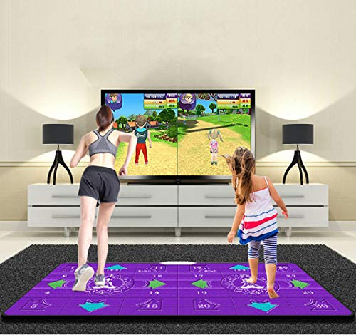 tapete de Baile Pad de Baile Elprico Juegos de Baile tapetes de Baile Controlador de Pad de Baile con USB para la mayoría de PC para Juegos de TV para PC 