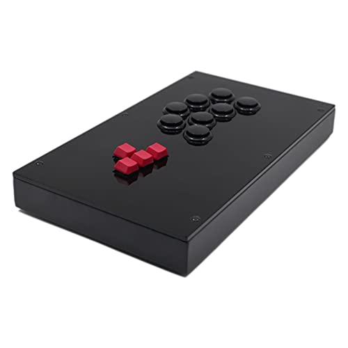 Accesorios de consola de juegos RAC-J800K Botones de teclado Arcade Joystick Fight Stick Stick Fit para PS4 / PS3 / PC Sanwa obsf-30 Cherry Mx Black Palanca de mando ( Color : PS4 PS3 PC Version )