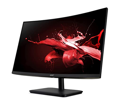 Acer ED270Xbiipx - Monitor Gaming Curvo de 27" Full HD 240 Hz (1920x1080, Pantalla VA LED, 1500 R, ZeroFrame, FreeSync Premium, 1ms VRB, 250nits, 2xHDMI DP Audio Out, EU EMEA MPRII) - Color Negro