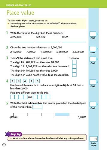 Achieve Mathematics SATs Question Workbook The Higher Score Year 6 (Achieve Key Stage 2 SATs Revision)