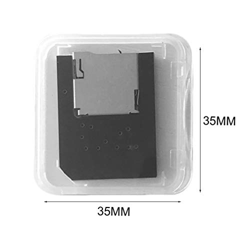 Adaptador de Tarjeta de Juego a Tarjeta de Memoria Micro Secure Digital Adecuado para PS Vita (Negro)