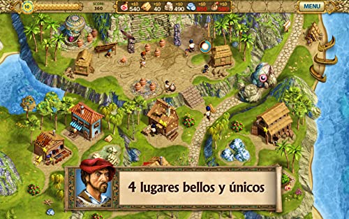 Adelantado. 4 Aztec Skulls