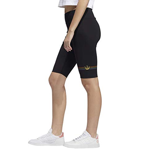 adidas Originals womens Pride Bike Shorts Black XX-Small