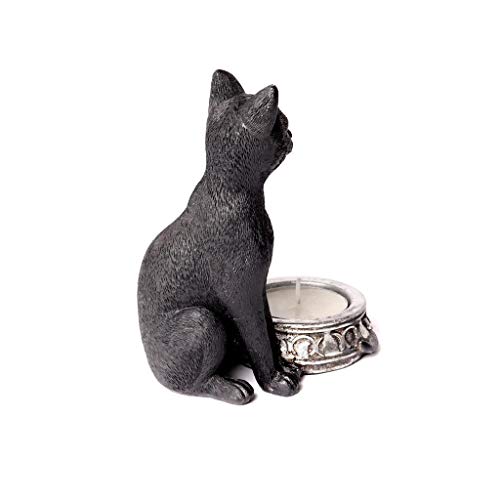 Alchemy Gothic - - Coup de coeur - Porte bougie Black Cat Tealight