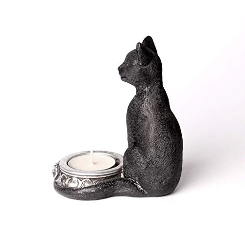 Alchemy Gothic - - Coup de coeur - Porte bougie Black Cat Tealight