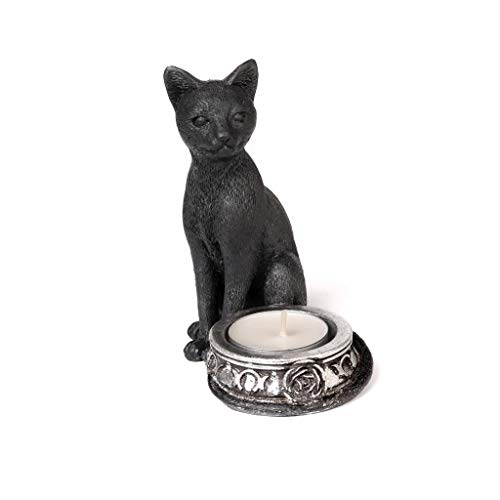 Alchemy Gothic - - Coup de coeur - Porte bougie Black Cat Tealight