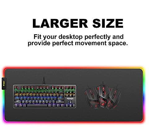 Alfrombrillas de ratón para Gamers Anime Sword Art Online Mat RGB Accesorios de computadora Kawaii Girl Gaming Starry Sky Deskmat Mousepad Lindo 800x300mm