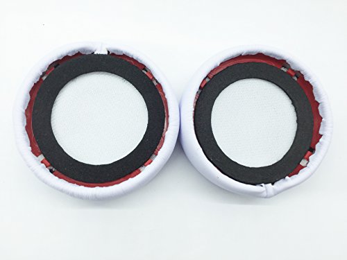 Almohadillas de repuesto para auriculares Monester Beats por Dr Dre Mixr shareme NEON (blanco)