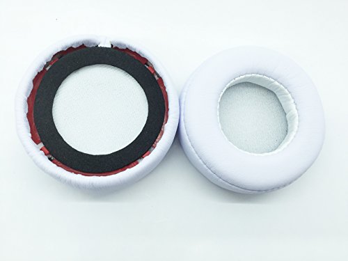 Almohadillas de repuesto para auriculares Monester Beats por Dr Dre Mixr shareme NEON (blanco)